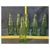 Vintage coke bottles