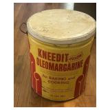 Kneedit Oleomargarine can