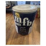 MFB Frying oil can