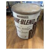 Wesson Quik Blend can
