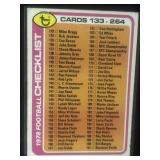 1978 Football Checklist