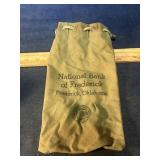 Vintage bank bag