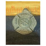 Kids Jr. fire chiefbadge