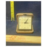 German made Mauthe 8 day travel alarm clock