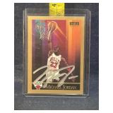 Michael Jordan signed