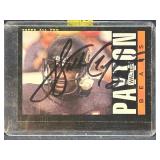 Walter Payton signed car