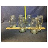 Mason jar iced tea glasses