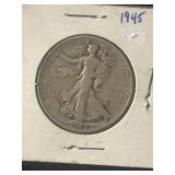 Half Dollar silver coin