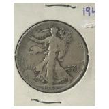 Half Dollar silver coin