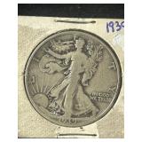 Half Dollar silver coin