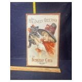 Halloween Greetings wall hanger