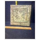 Metal Ceiling tile framed