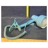 Clip on desk lamp