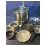 Stock pot and pans