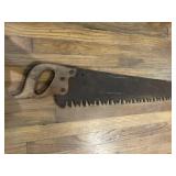 One man logging saw