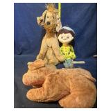 Vintage plush toys
