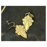 Mothing of pearl earrings