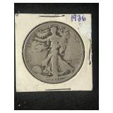 1/2 dollar silver
