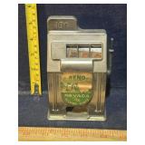 Slot machine coin bank by Rexco