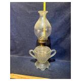 Antique oil lamp