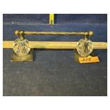 Vintage finger towel holder