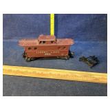 Vintage Lionel caboose, O scale