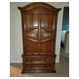 Mediterian Style Armoire - 44"W X 77" T X 21"D