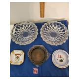 5 Vintage Ashtrays