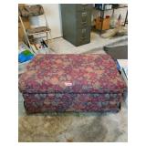 Ottoman On Wheels w/Storage