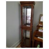 Currio Display Cabinet - Lighted Top/Bottom