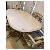 Casual Dinning Set with 4 Chairs