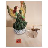 Angel Musical with Apple Paper Weight