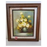 Floral Painting - Yellow