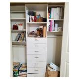 Contents of Closet/Not Including Shelves &
