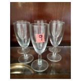 7 Pc Wine Glasses