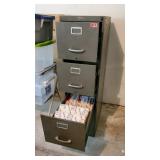 File Cabinet W/Offices Supplies