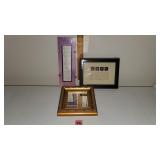 2 Small Decorative Plaques & 1 Mirror