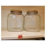 2 Coffee Jars