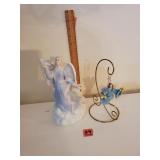 Porcelian Angel Musical & Angel Qrnament
