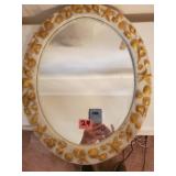 Seashell Deco Wall Mirror