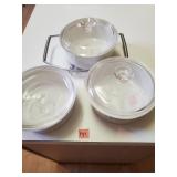 7 Pc Assorted Corning Ware