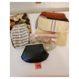 6 Vintage Coin Purses