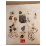Lot of Goldtone Costume Jewelry