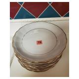 12 Pc Vintage Walbrzych Porcelain China
