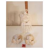 Lace Angel Fig/2 Angel Orn