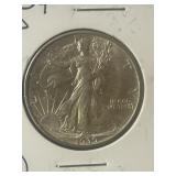 1/2 dollar walking liberty