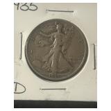 1/2 dollar walking liberty