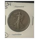 1/2 dollar walking liberty