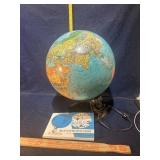 Blue Water Spot Globe
