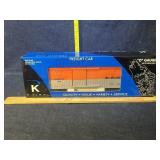 K Line Husky freight car, O gauge